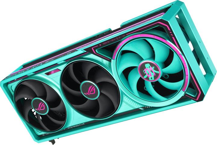 Actual product image ASUS ROG Astral GeForce RTX 5080 Hatsune Miku Edition (16 GB)