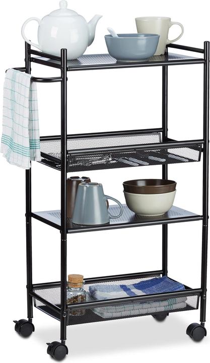 Produktbild Relaxdays Rollregal