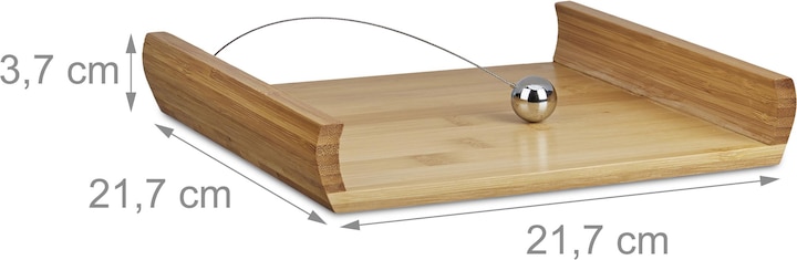 Actual product image Relaxdays Napkin holder (1 x)