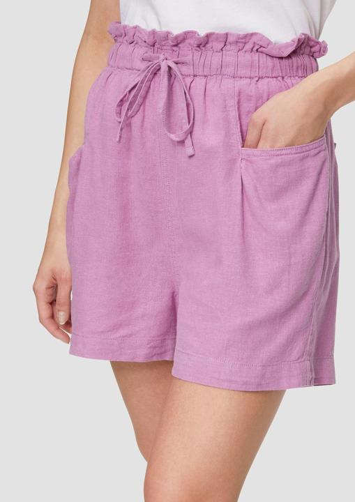 Actual product image S.Oliver Hose Hose aus Leinenmix mit elastischem Bund und Tunnelzug (32)