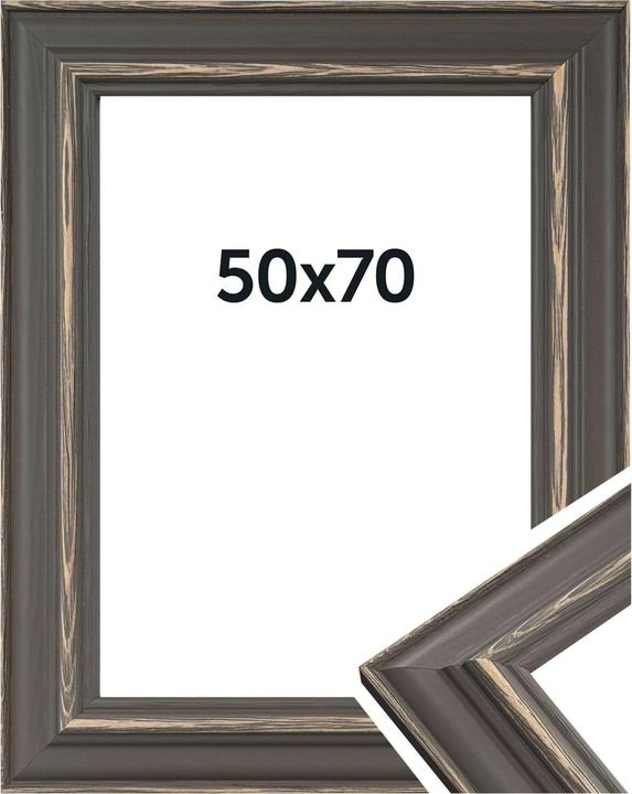 Immagine prodotto Dörr Bilderrahmen Boho, Grau, 50 x 70 cm, Bildformat (50 x 70 cm)