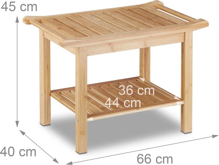Image du produit Relaxdays Salle de bains (66 cm)