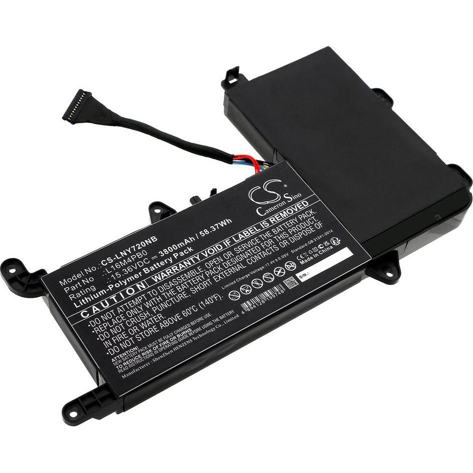 Lenovo Battery for Legion Y720-15IKB(80VR/81CQ) etc, Notebook Akku