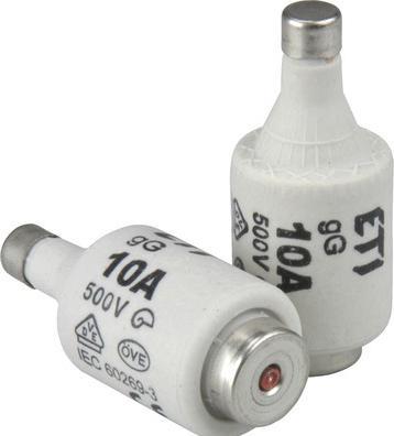 Produktbild Eti Diazed-Sicherungseinsätze E27 DII 10A