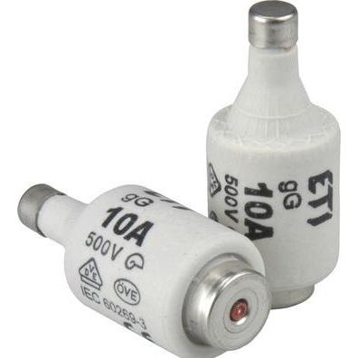Eti, Sicherung, Diazed-Sicherungseinsätze E27 DII 10A