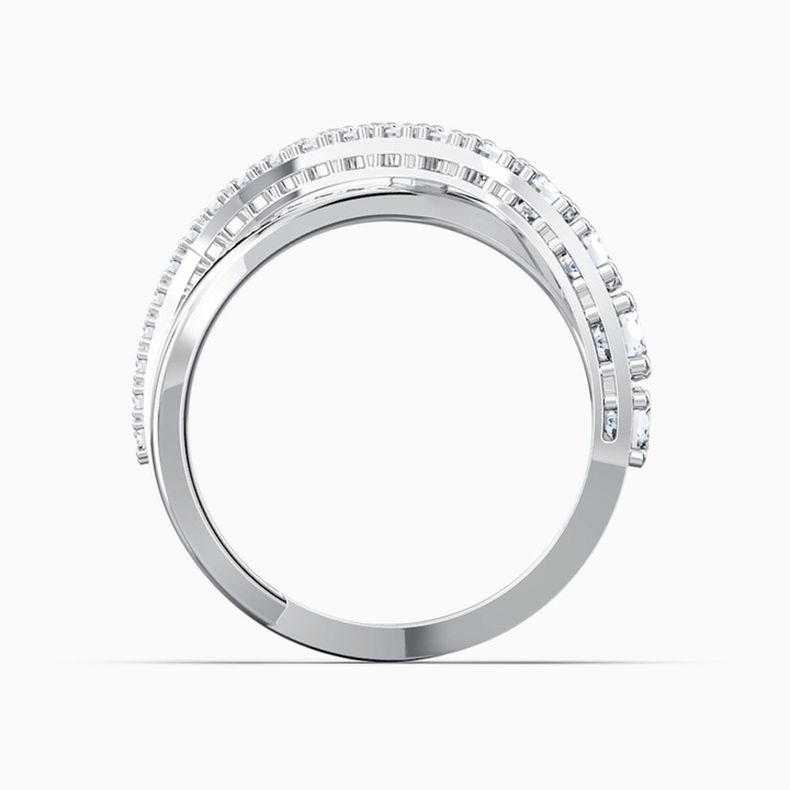 Actual product image Swarovski Twist Rows Ring 52 (52)
