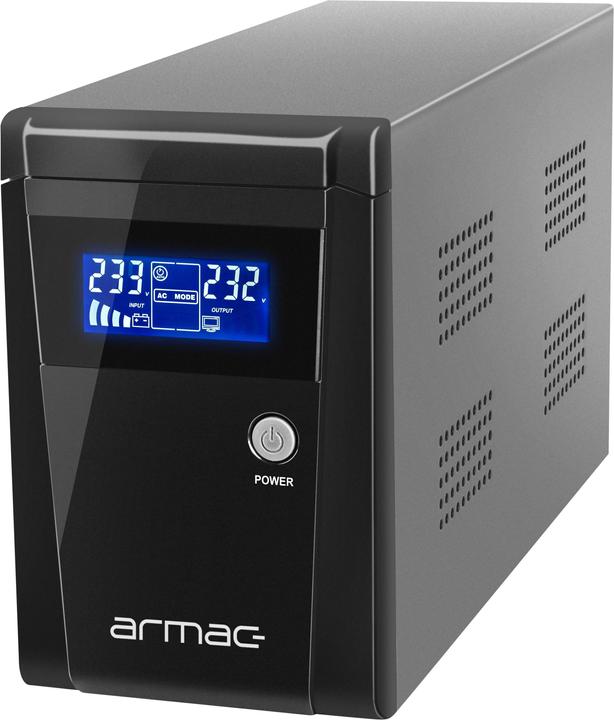 Actual product image Armac Office 1500E LCD (1500 VA, 950 W, Line-interactive UPS)