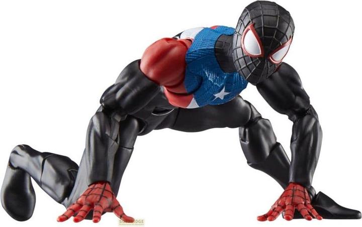 Actual product image Hasbro Spider-Man 2 Marvel Legends Gamerverse Actionfigur Miles Morales (Boricua Suit) 15 cm