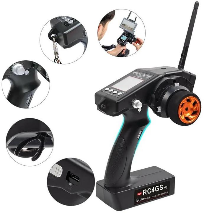 Produktbild RadioLink Fernsteuerung RC4GS V3 2.4 GHz, 5 Kanal, mit Empfänger