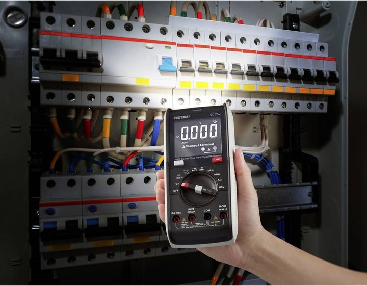 Produktbild Voltcraft VC252 Hand-Multimeter digital CAT III 600 V Anzeige (Counts): 4000 (CAT III 600V)