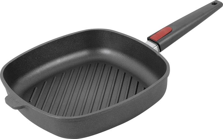 Actual product image Woll 1628-1IL Pfanne Grillpfanne Quadratisch (Grill pan, Cast aluminium)