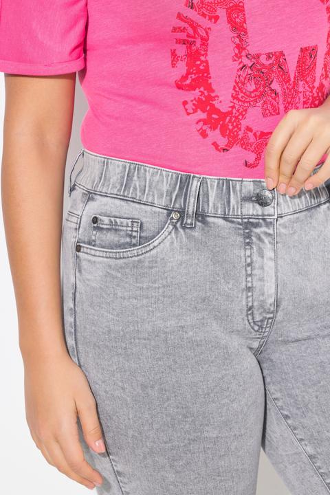 Image du produit Ulla Popken Jean Sarah jambe étroite, taille confortable (44)