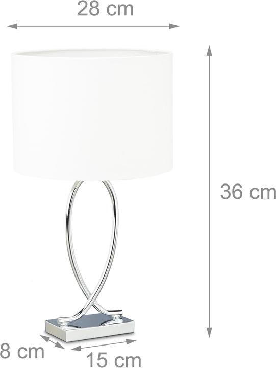 Produktbild Relaxdays Tischlampe (E27)