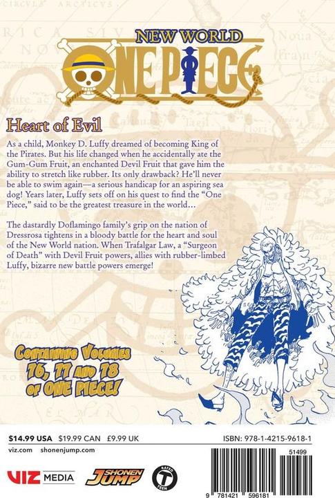 Produktbild One Piece (Omnibus Edition), Vol. 26 (Englisch, Eiichiro Oda, 2018)