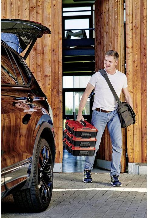 Image du produit Einhell Set bestehend aus Akku-Astschere GP-LS 18/28 Li BL-Solo und Systemkoffer E-Case S-F