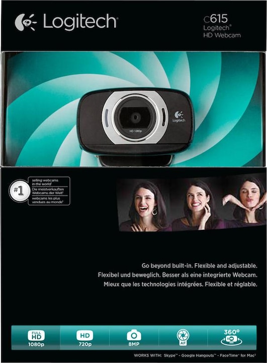 Actual product image Logitech C615 (2 Mpx)