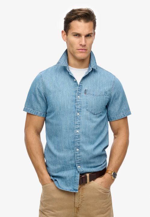 Immagine prodotto Superdry Essential Kurzarm-Jeanshemd (XXL)