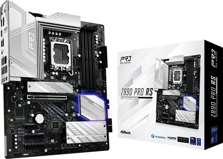 AsRock Z890 Pro RS Intel DDR5 S1851 (LGA 1851, Intel Z890, ATX)