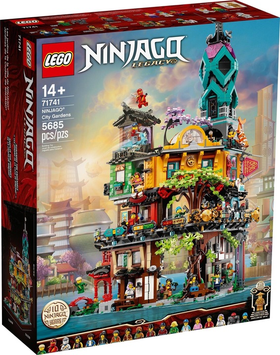 Image du produit LEGO Die Gärten von NINJAGO City (en anglais) (71741, LEGO Ninjago, LEGO difficiles à trouver)