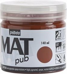 Produktbild Pebeo Acrylic Mat Pub (Siena gebrannt, 140 ml)