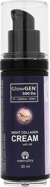 Produktbild Renovality Glowgen 500 Da Day Collagen Night Cream 30ml (30 ml, Nachtcreme, Tagescreme)
