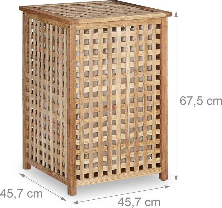 Immagine prodotto Relaxdays Cestino della biancheria (75 l)