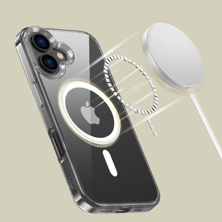 Produktbild Tech-Protect FlexAir Hybrid MagSafe iPhone 16 Case - Clear (Apple iPhone 16)
