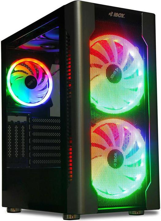 Image du produit iBox Enclos I-Box Chiron Zh68 Gaming (Mini-ITX, mATX, ATX)