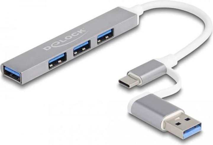 Produktbild Delock Slim (USB-C, USB-A, 4 Ports)