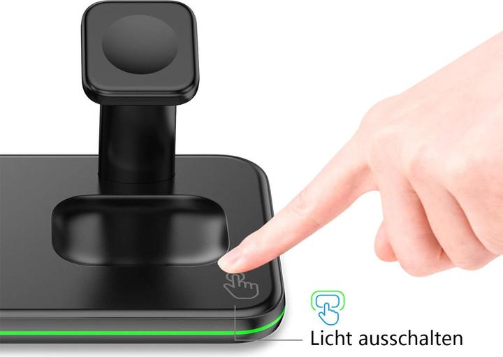 Immagine prodotto Mobix V5 - Caricabatterie wireless 3-in-1 da 15W (15 W)