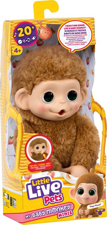 Produktbild Little LLP my baby monkey minis, ast.3 (30.78 cm)