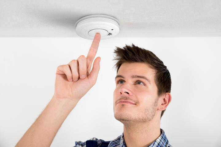 Actual product image Alecto Smoke detector