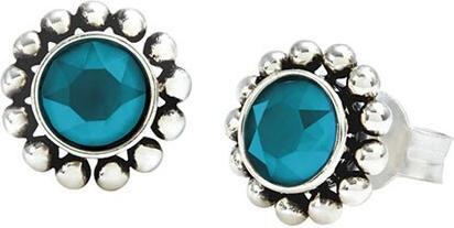 Immagine prodotto Steinkult Orecchini "Amy (Argento 925, placcato argento, Ottone, Placcato oro 18ct, Pietra di cristallo)