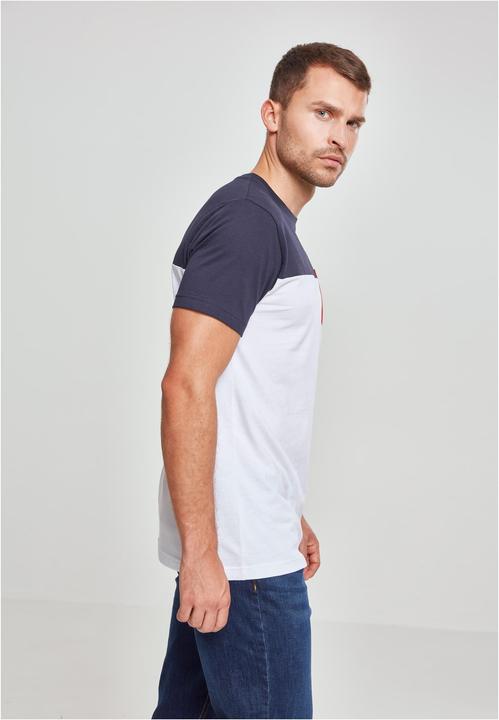 Produktbild Urban Classics 3-Tone Pocket Tee (L)