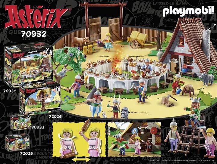 Produktbild Playmobil Asterix: Hütte des Majestix (70932, Playmobil Asterix)