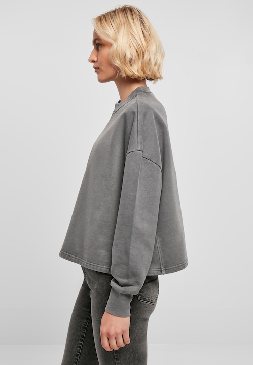 Image du produit Urban Classics Ladies Heavy Terry Garment Dye Crewneck - 19387 (3XL)