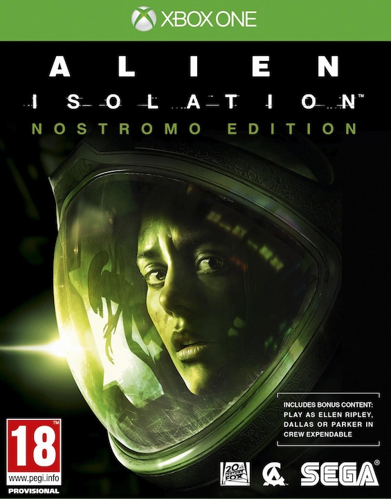 Actual product image Sega Alien: Isolation Nostromo Edition Standard+DLC Xbox One (Xbox One S, EN)