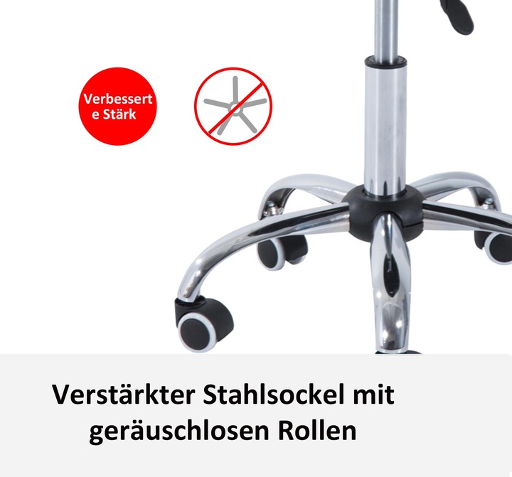Produktbild Homcom Rollhocker höhenverstellbar
