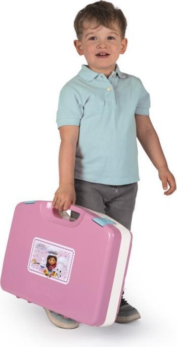 Immagine prodotto Smoby Casa delle bambole di Gabby, cucina mobile (43 x 35 x 76 cm) - Con 13 accessori - per i bambini a