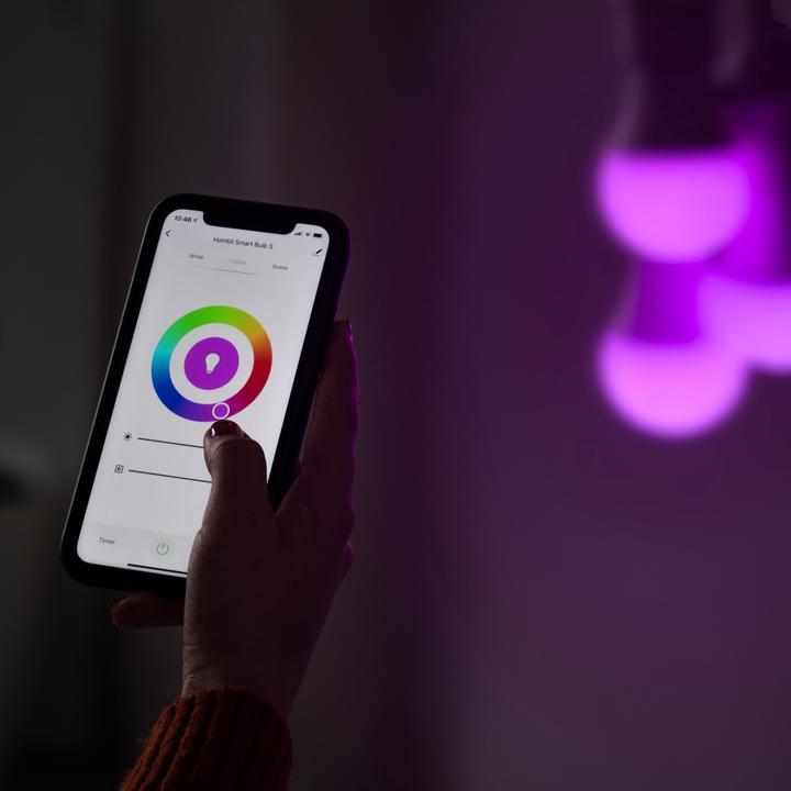 Produktbild Hombli Smart Bulb 9W RGB (2x) (E27, 9 W, 800 lm, 2 x, F)