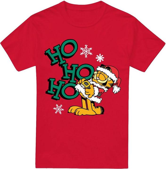 Produktbild Garfield Ho Ho Ho TShirt weihnachtliches Design (4XL)
