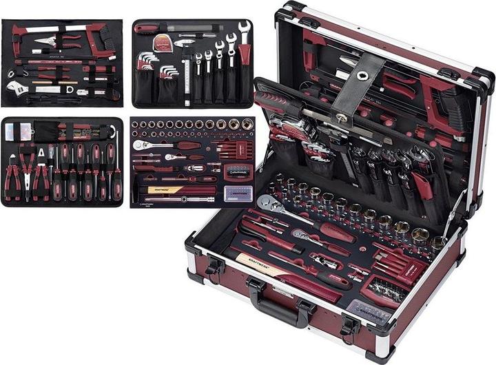 Actual product image Kraftwerk Professional aluminium tool case (263 pieces)