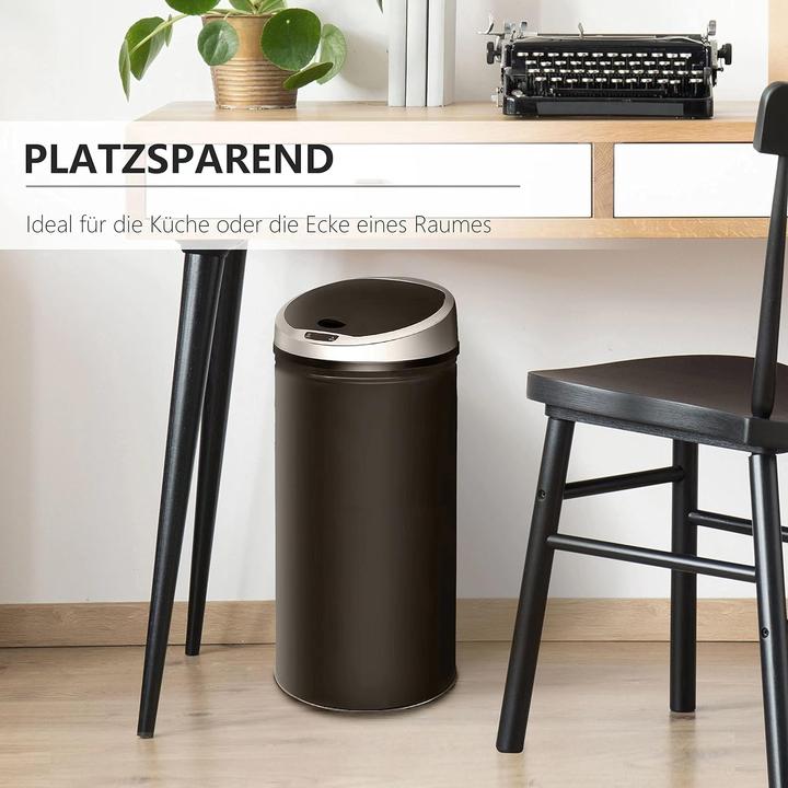 Image du produit Ribelli Poubelle avec capteur, 50L (50 l)