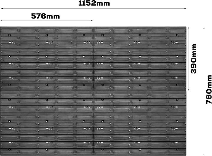 Actual product image Botle Modulares Werkstattwandregal
