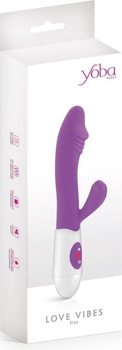 Actual product image Yoba Vibromasseur Rabbit Elya violet -