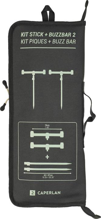 Image du produit Caperlan Kit buzzbar 2 cannes