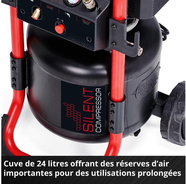 Immagine prodotto Einhell TE-AC 240/24 Silent (24 l, 10 bar)