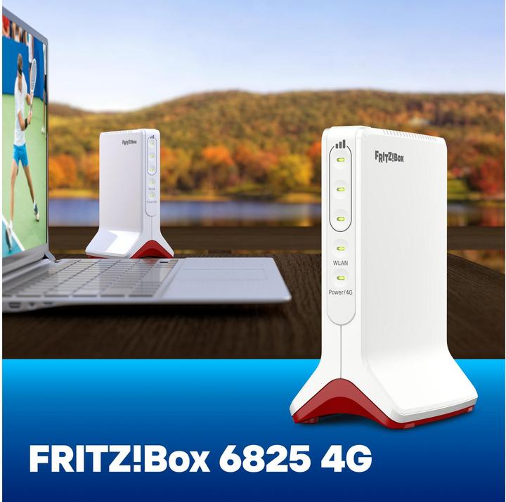 Actual product image FRITZ! Box 6825 4G international
