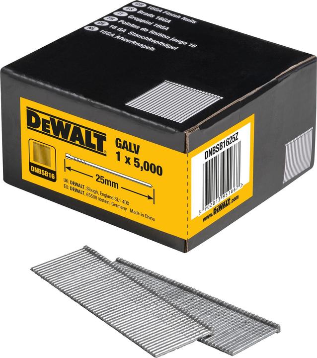 Produktbild DeWalt Stauchkopfn. DNBSB 25mm 5kSt. Galv.