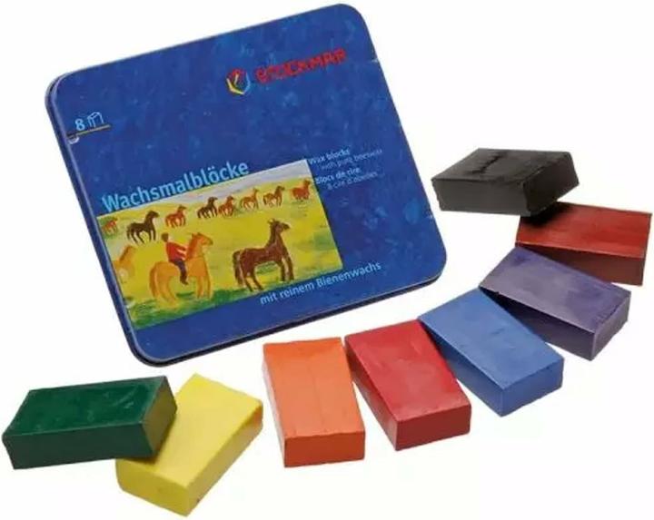 Stockmar Wax crayon block (8x)